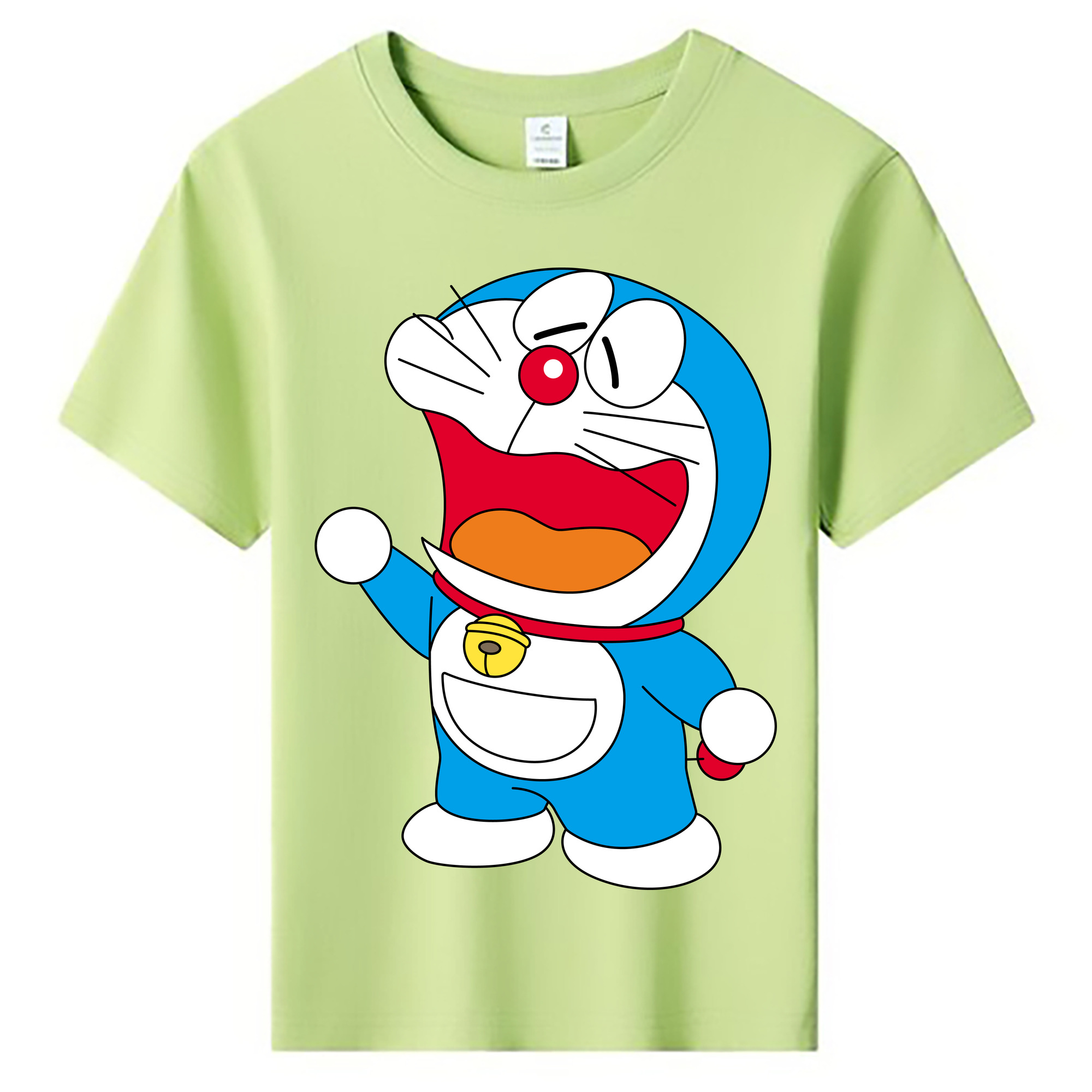 （画像用） ドラえもん Doraemon 綿100％キッズTシャツ（フロントプリント）